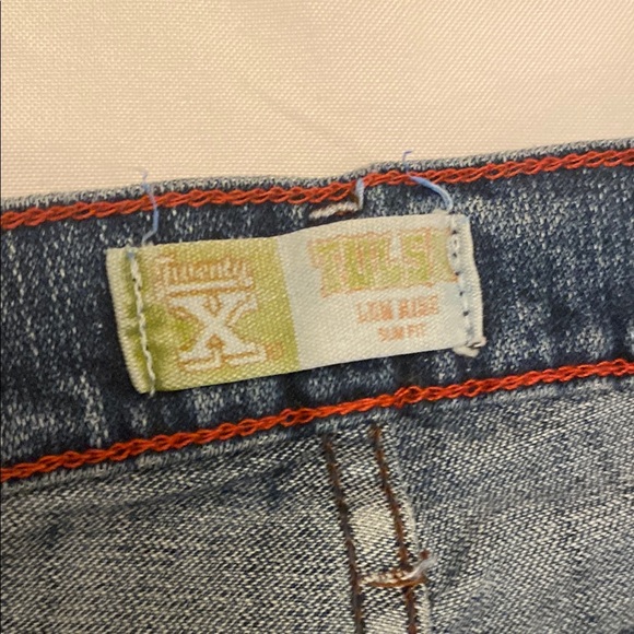 Wrangler 20x Tulsa Women's Jeans Low Rise Slim Fit Boot Cut STRETCH Size 15/16 - Picture 9 of 16